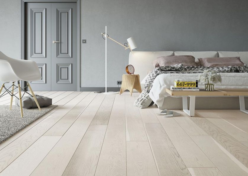 Nowoczesne podłogi do salonu, jadalni i kuchni