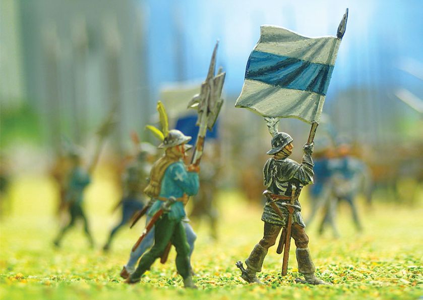 Żołnierze z przełomu XV i XVI w. Kolekcja żołnierzyków nie tylko dla chłopców