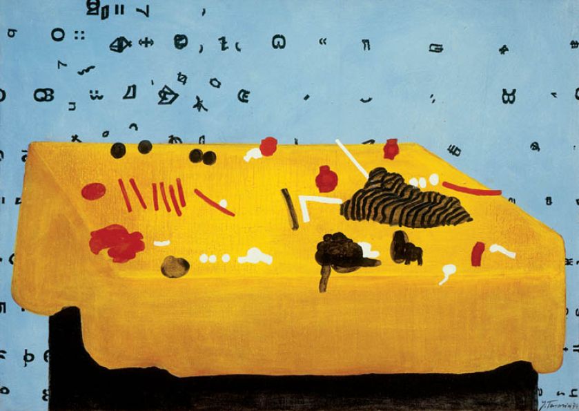 Jan Tarasin, Przedmioty policzone , 1974 r., Muzeum Narodowe we Wrocławiu.