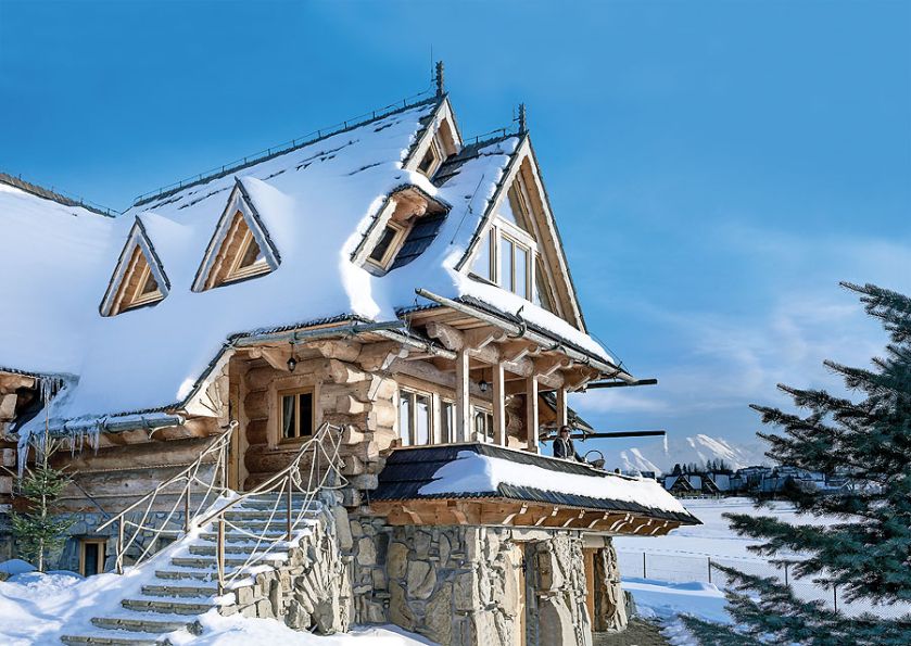 Villa Gorsky – to jeden z domów w ramach projektu Górska Osada, większy i bardziej dizajnersko urządzony.