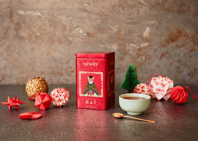 Pomysł na prezent: herbata czarna z migdałami na chiński Rok Szczura, NEWBY TEAS, NEWBYTEAS.PL