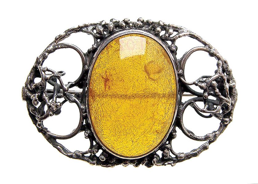 1973 r., Muzeum Zamkowe w Malborku. Bursztyn