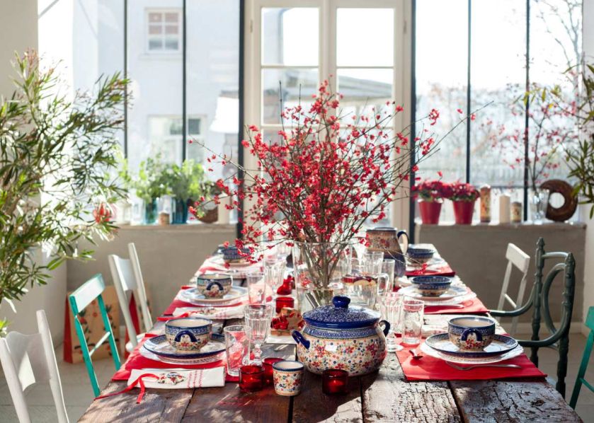 Dekoracja stołu, Manufaktura Bolesławiec