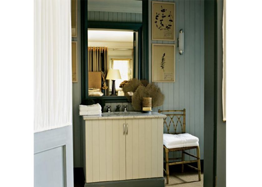 Dom w stylu kolonialnym - łazienka