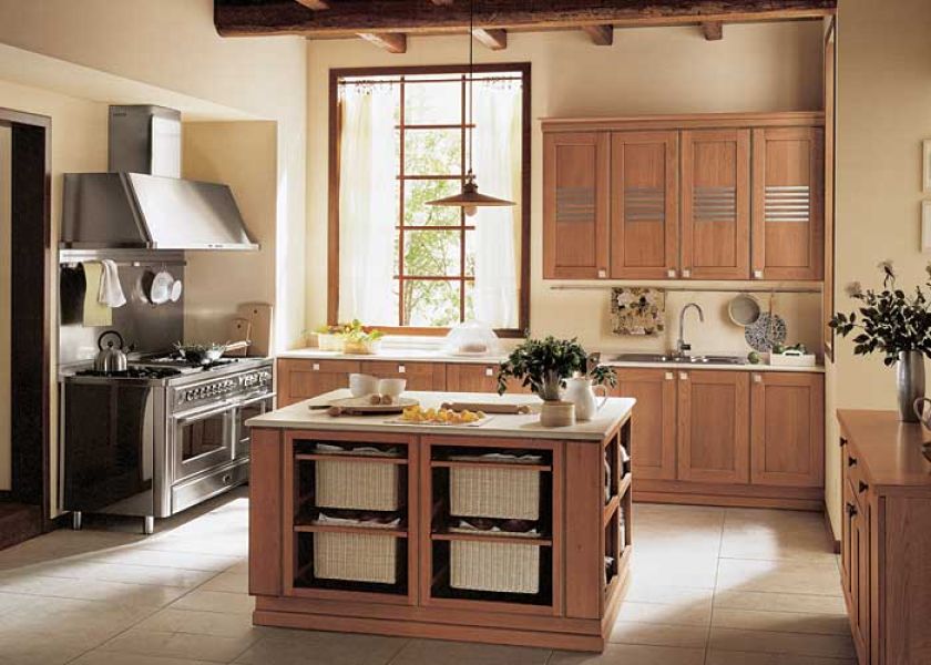 Do wyboru wiele szafek, zabudowę można dowolnie aranżować. Blaty z postformingu. HEBAN