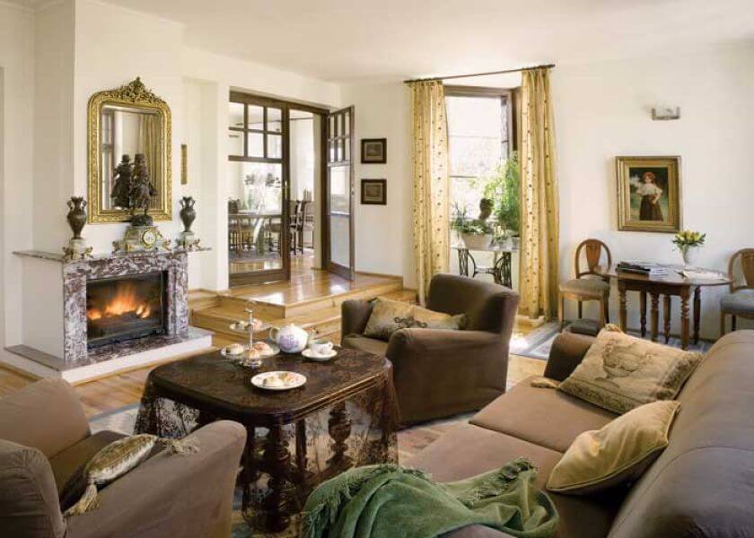 Francuski szyk. Jerzy matałowski, konrad chmielewski, lata dwudzieste, styl pałacowy, aranżacje domu, urządzanie domu, wystrój