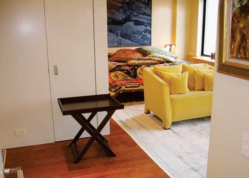 Giorgetti w nowojorskim luksusowym apartamencie. Aranżacja - Galliani, 2005 r.