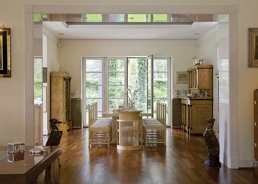 Helleńska willa w polskim ogrodzie