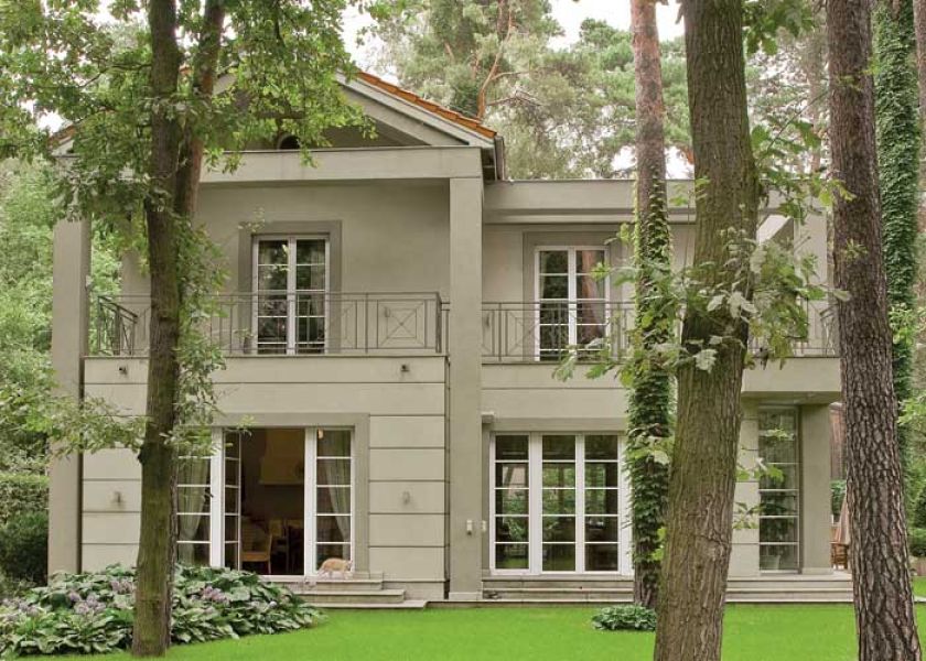 Helleńska willa w polskim ogrodzie