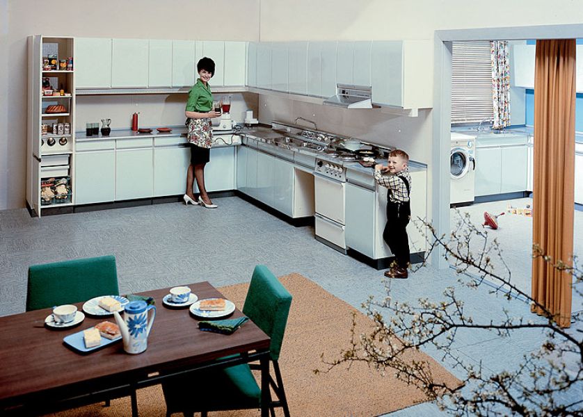 Kuchnia SieMatic 6006, 1960 r. Nic dodać, nic ująć