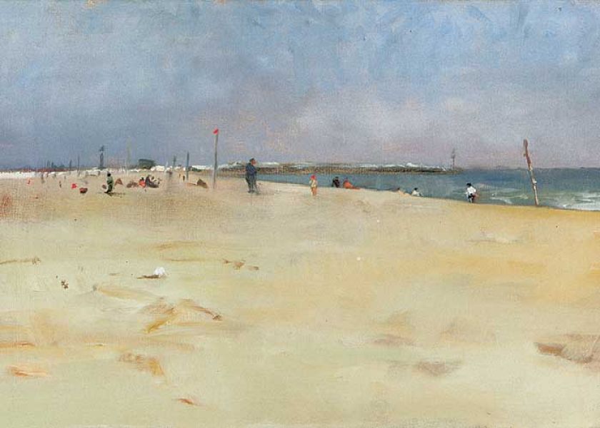 – Maluję w plenerze, bo w pracowni obraz nie ma tej jędrności – przekonuje artysta.