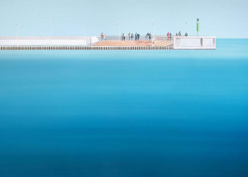 Sopocki falochron , 2017 r. Morze spokoju Tomasza Kołodziejczyka