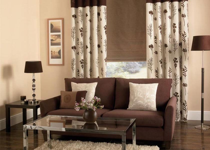 Zwijane rolety i zasłony na jednym oknie - czemu nie?