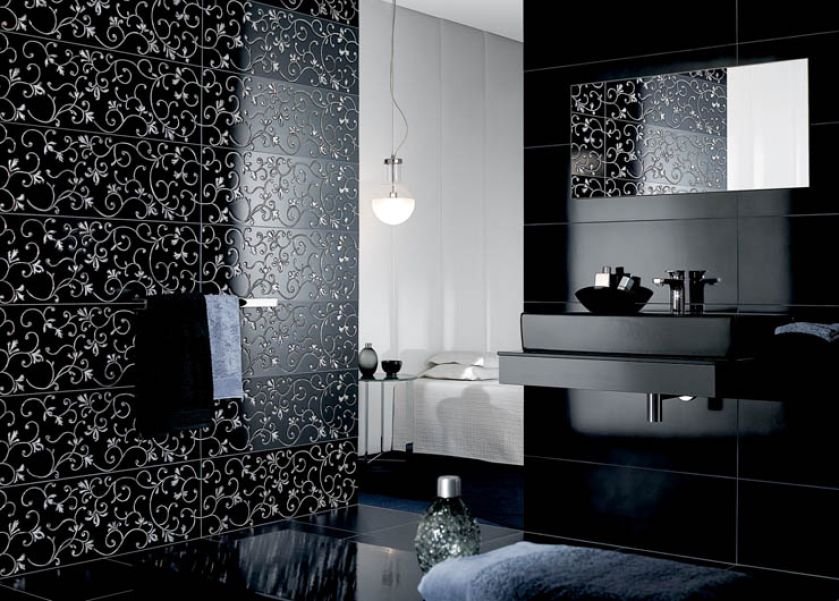 Czerń ze srebrem od Aimee. VILLEROY BOCH