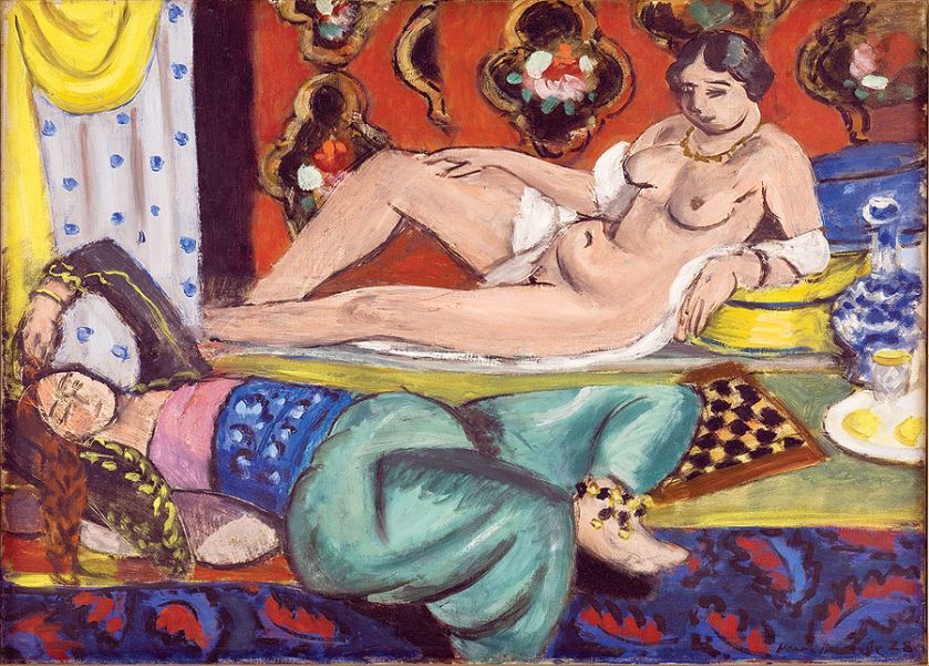 Henri Matisse Dwie odaliski na wzorzystym tle , 1928 r.