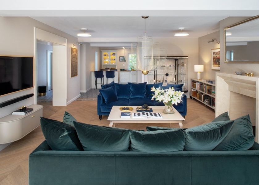 Salon klasyczny nowoczesny