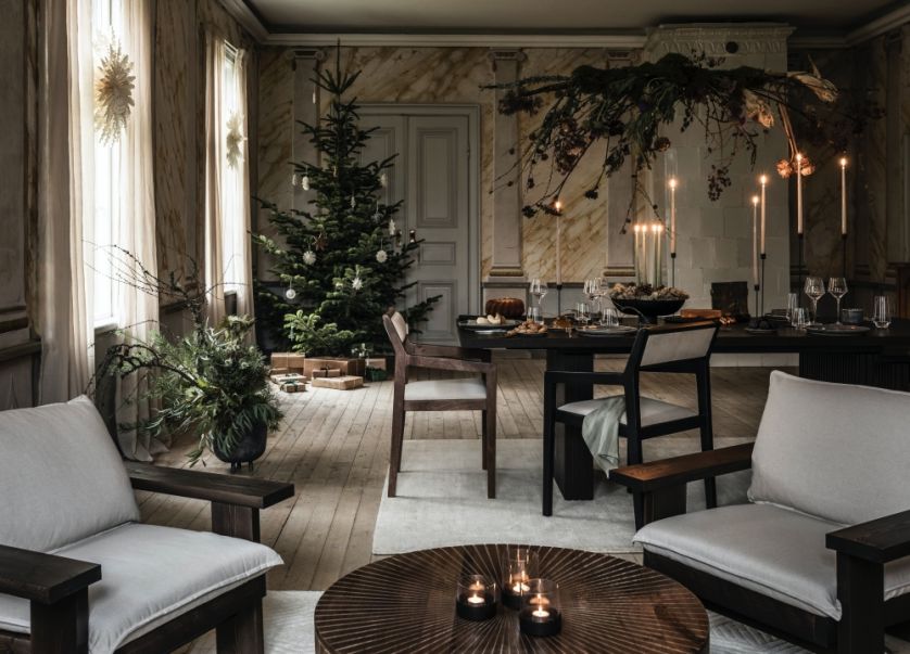 wystrój domu na boże narodzenie