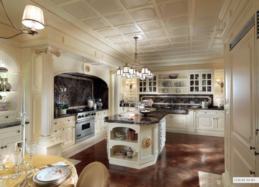 Pałacowa kuchnia z granitowym zlewem, ALTER EGO