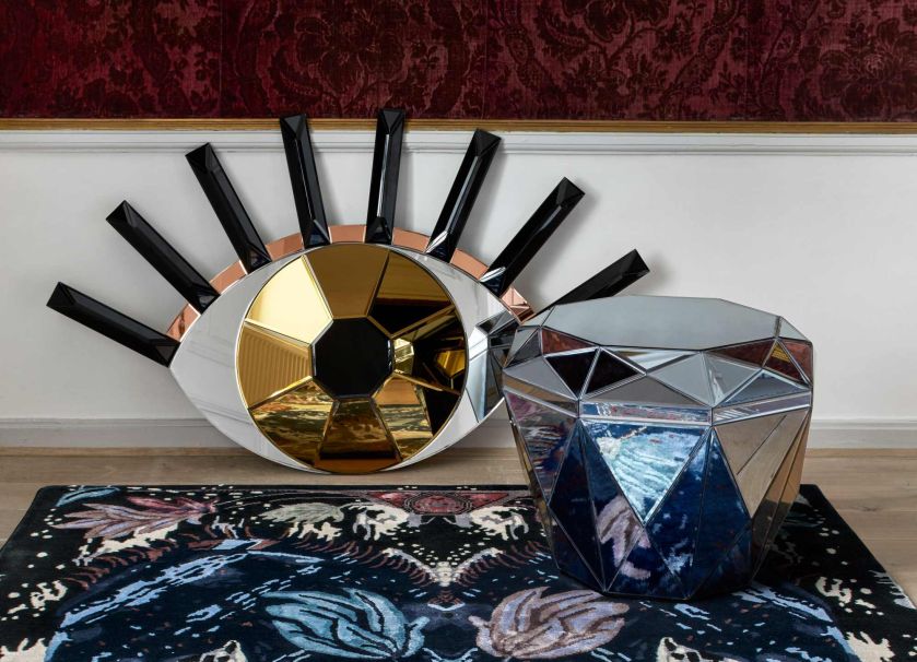 Eye of the Tiger, dekoracja nawiązująca do amuletu Oko Proroka