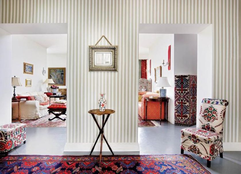 Pasiasta tapeta. Magia wzorów