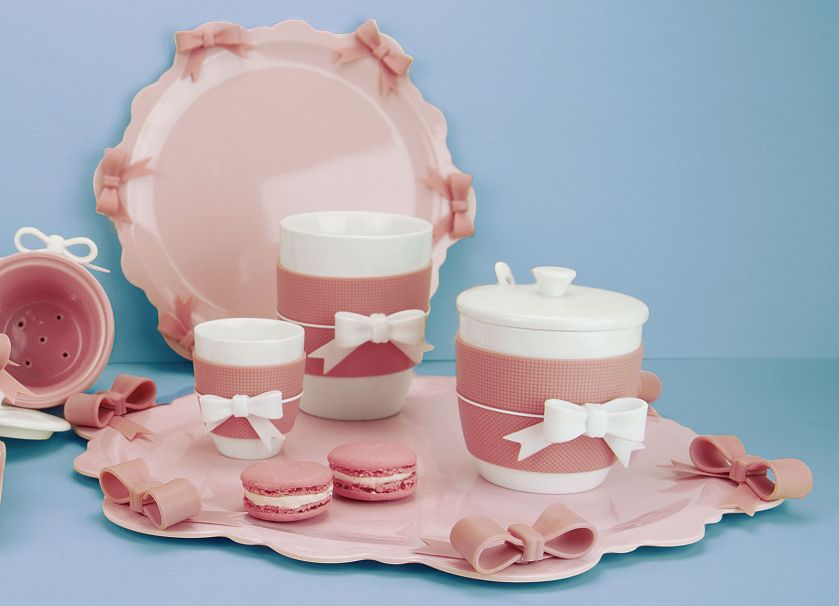 Seria naczyń Chic Pastel, bacimilano.com