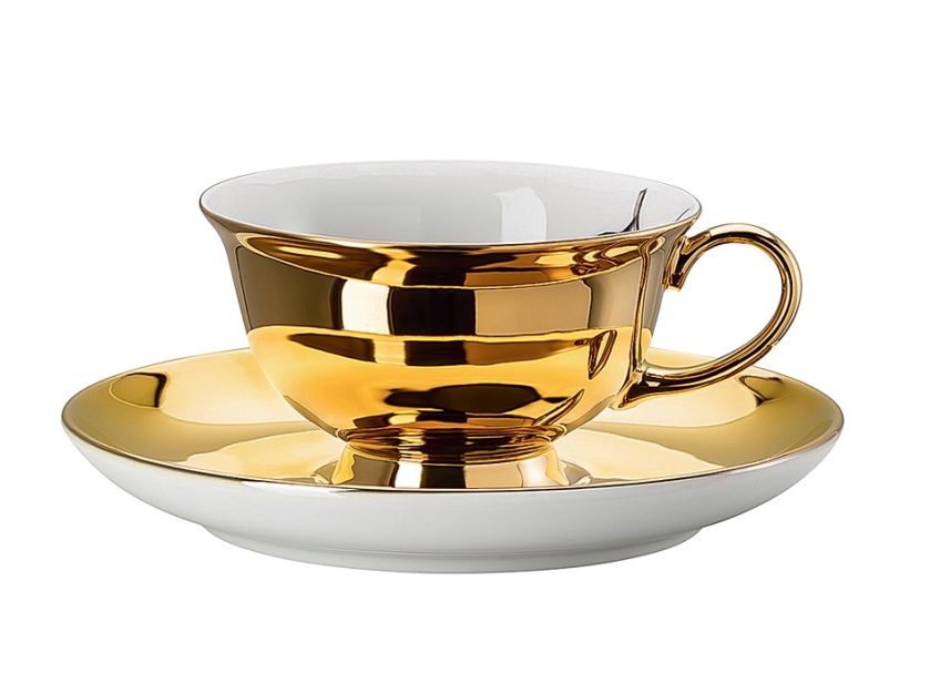 złota filiżanka do espresso