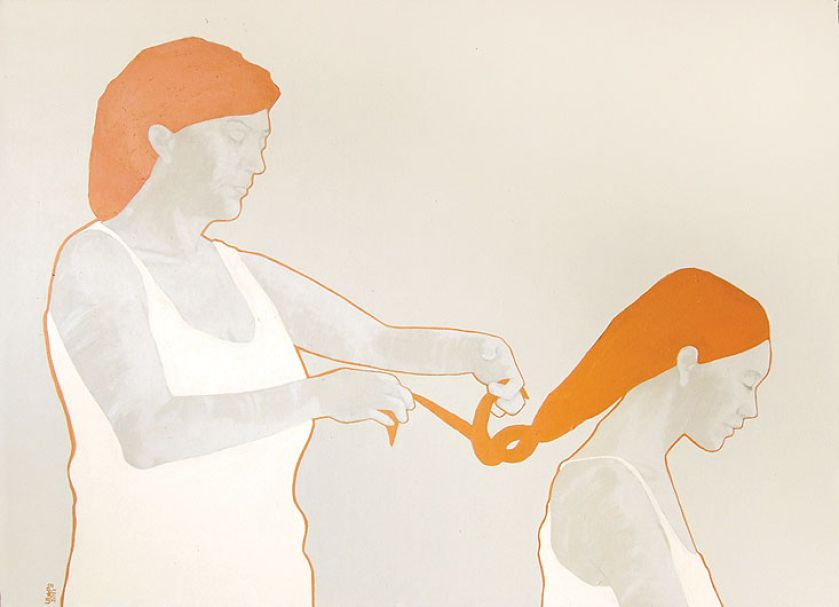 Prace inspirowane spotkaniami z ludźmi. Malarka, która pokazuje kobiecy świat.