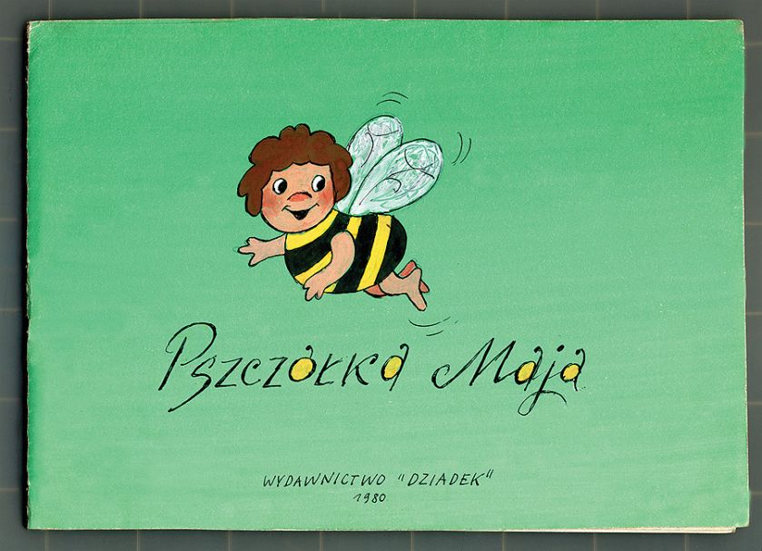 Unikatowy egzemplarz Pszczółki Mai narysowany dla wnuczki.