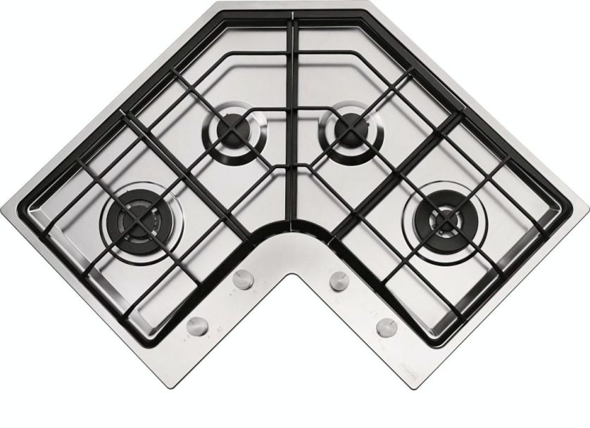 narożna płyta gazowa