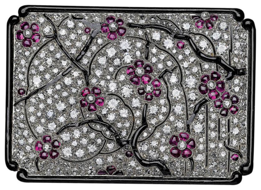 Broszka, Francja, 1925 r., Museum of Fine Arts, Boston