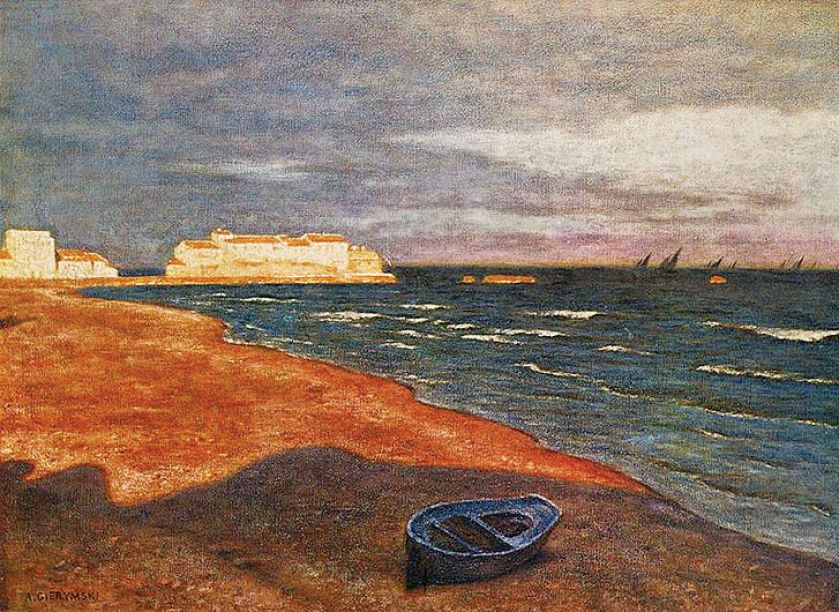 Pocztówki z wakacji na obrazach