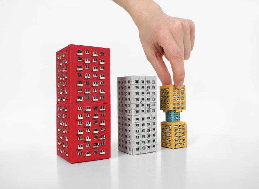 Blokoshka - Architektoniczna Matrioszka, projekt: Zupagrafika, producent: Zupagrafika. Fot. musthave.lodzdesign.com