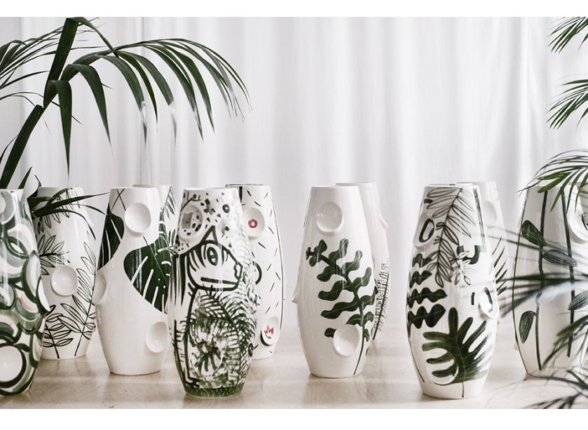 Wazony OKO z serii Jungle Malwina Konopacka