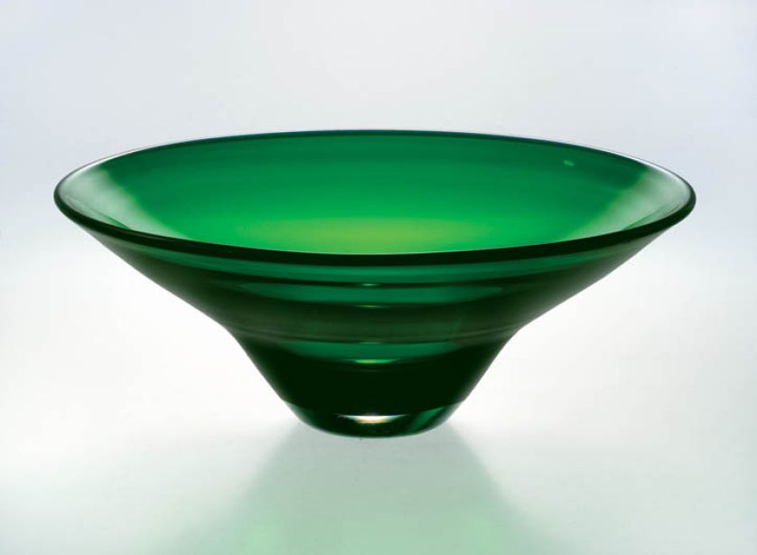 Patera ręcznie formowana. Projekt - Zbigniew Horbowy.