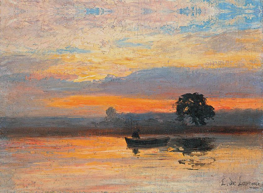 Ludwik de Laveaux, W zachodzącym słońcu , AGRA-ART