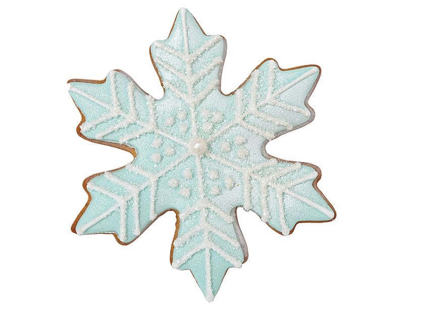 Ciasteczko Snowflake Mint (może być też białe), Pracownia Artystyczna Sarzyński z Kazimierza Dolnego, cena 25