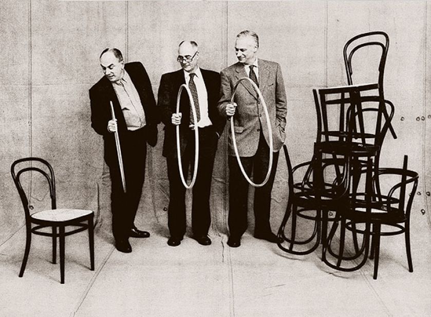 Trzech braci – Philipp, Claus i Peter.