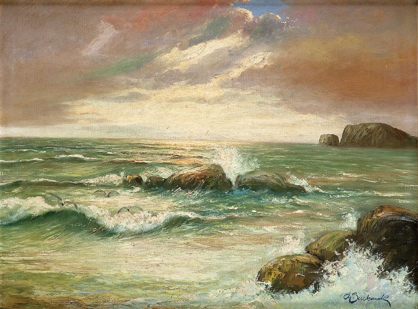 Antoni Suchanek Morze , lata 40. XX w.