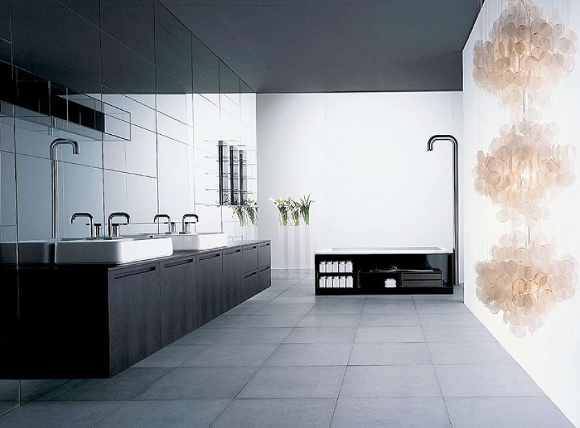 Minimalistyczna łazienka Universal dla Boffi.
