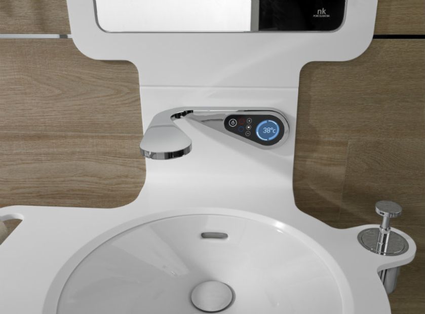 Futurystyczna łazienka