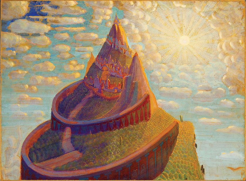 Baśniowy zamek , 1909 r. Paleta pełna dźwięków