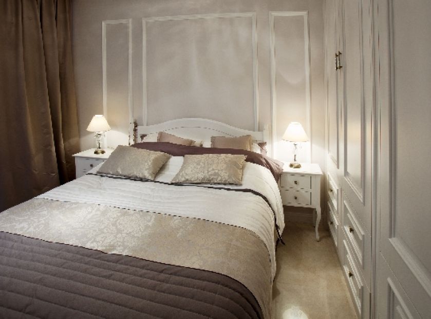 Mieszkanie ma 55 metrów kwadratowych powierzchni.