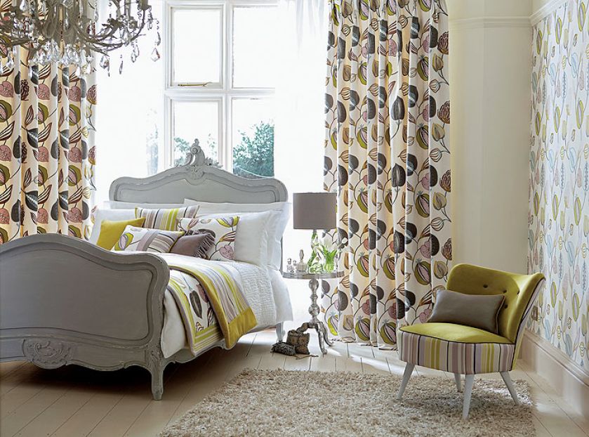 Zasłony i narzuta Tembok za 579 zł/m, poduszki od 237 zł/m. IMPRESJE HOME COLLECTION