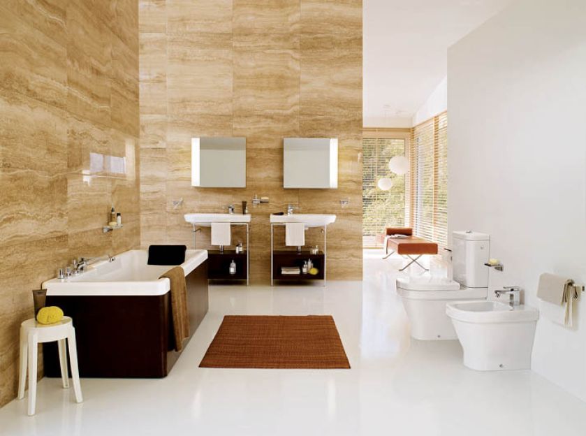 Łazienka LB 3 zaprojektowana dla firmy Laufen. Ludovica i Roberto Palomba.