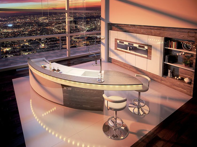 Urządzamy kuchnię: co wybrać wyspę czy stół