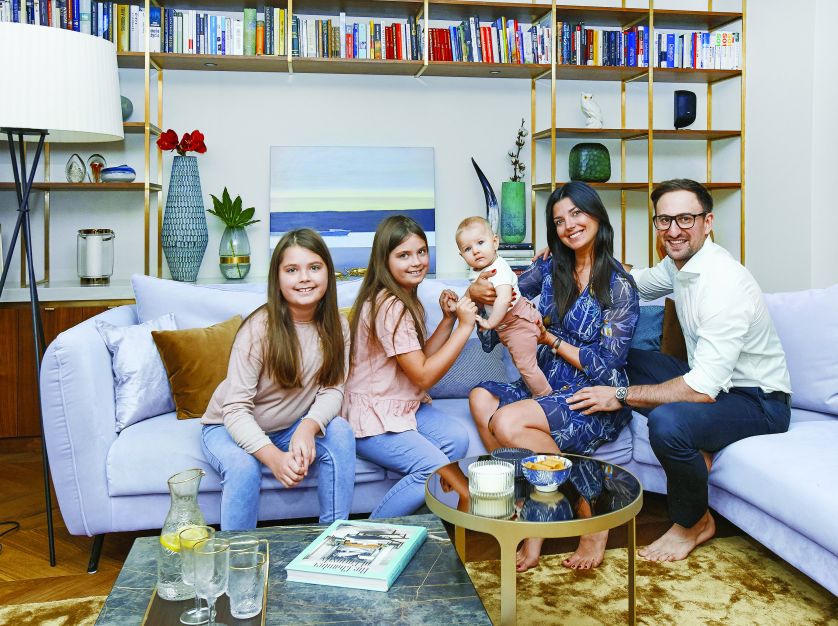 Ten stylowy i nowoczesny dom dla musiał być nie tylko piękny, ale też przestronny