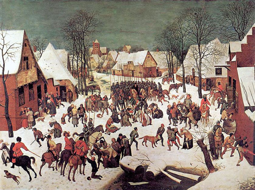 Rzeź niewiniątek , 1565 r., Pieter Bruegel Starszy