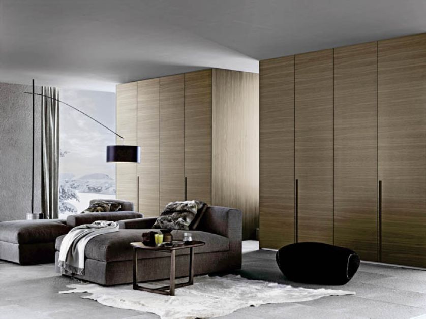 Kolekcja Madison. Szafę kupimy w wenge, orzechu lub melaminie. Kosztuje od 15 000 zł. POLIFORM