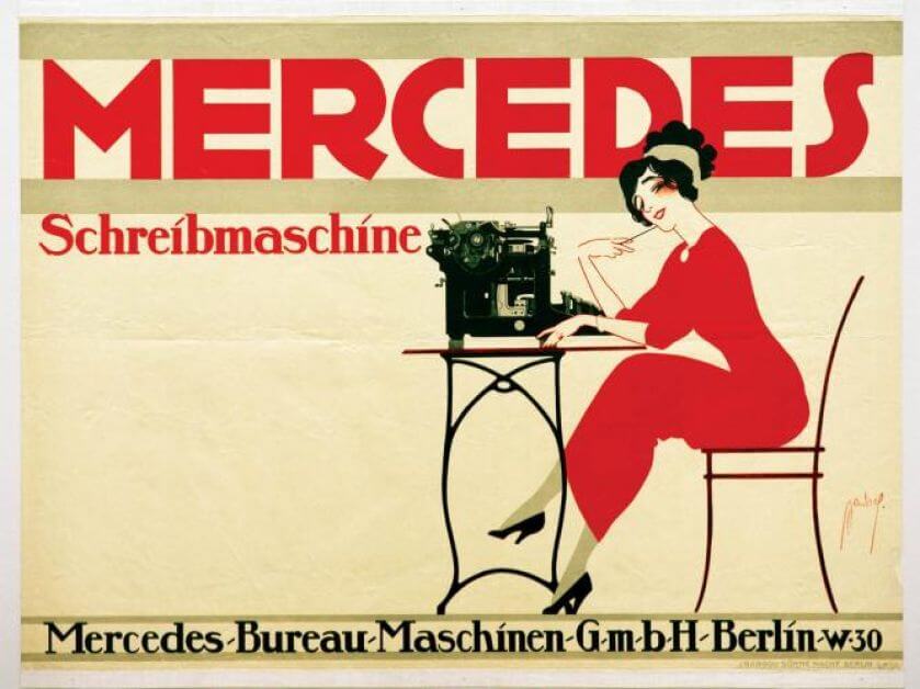 Plakat z 1911 r., Deutsches Plakat Museum, EAST NEWS