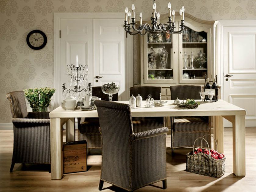 Jak w prowansalskim domu - fotel z lloyd loom od firmy FABRYKA WNĘTRZ